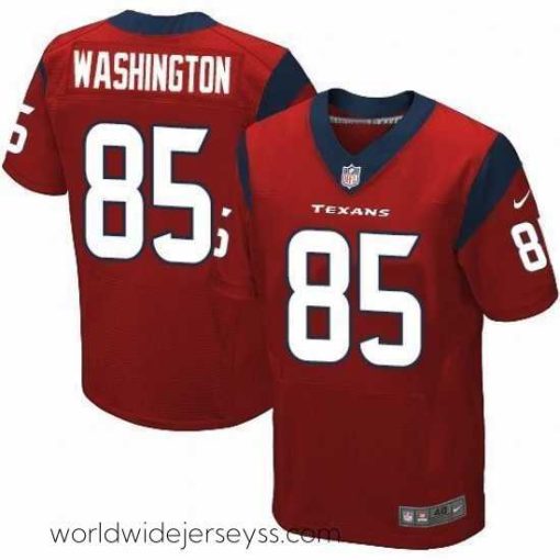 Exceptionally fashioned Nike Texans #85 Nate Washington Red Alternate Mens Stitched NFL Elite Jersey