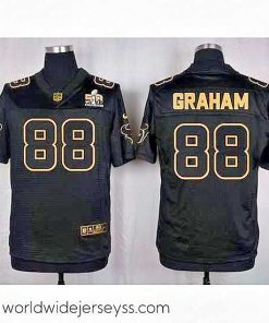 Superbly made Nike Texans #88 Garrett Graham Black Mens Stitched NFL Elite Pro Line Gold Collection Jersey