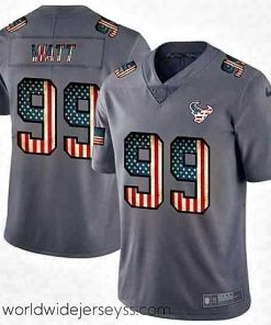 Exquisitely designed Nike Texans 99 J J  Watt 2019 Salute To Service USA Flag Fashion Limited Jersey