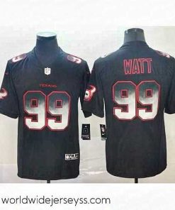 Finely crafted Nike Texans 99 J J  Watt Black Arch Smoke Vapor Untouchable Limited Jersey