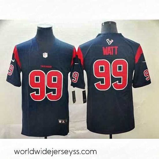 Superbly made Nike Texans 99 J J  Watt Navy New 2019 Color Rush Limited Jersey