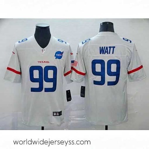 Finely crafted Nike Texans 99 J J  Watt White City Edition Vapor Untouchable Limited Jersey