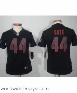 Exquisitely designed Nike Houston Texans #44 Tate Black Jerseys(Impact Limited)