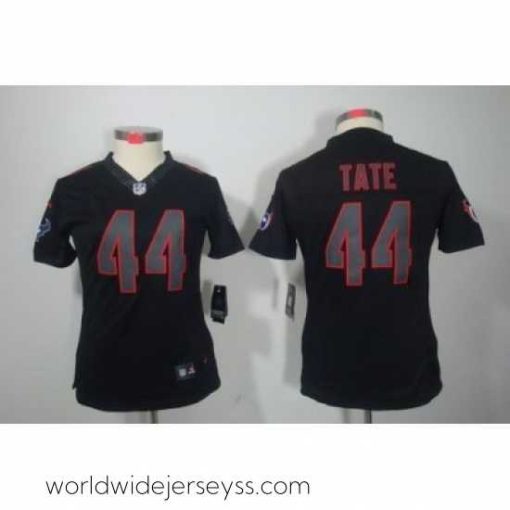 Exquisitely designed Nike Houston Texans #44 Tate Black Jerseys(Impact Limited)
