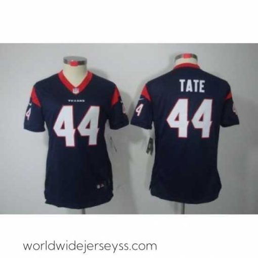 Exquisitely designed Nike Houston Texans #44 Tate Blue Color[NIKE LIMITED Jersey]