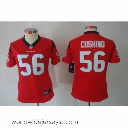Exceptionally fashioned Nike Houston Texans #56 Brian Cushing Red(Limited Jerseys)