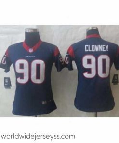 Exceptionally fashioned Nike Jerseys Houston Texans #90 Clowney Blue[clowney]
