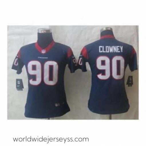 Exceptionally fashioned Nike Jerseys Houston Texans #90 Clowney Blue[clowney]