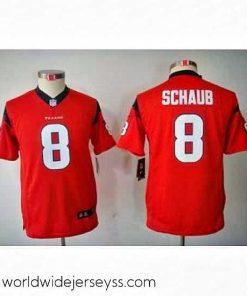 Exquisitely designed Nike Houston Texans #8 Schaub Red Color[Limited Jerseys]