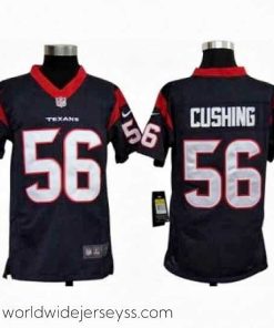 Exquisitely designed Nike NFL Houston Texans #56 Brian Cushing Blue Jerseys