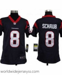 Marvelously styled Nike NFL Houston Texans #8 Matt Schaub Blue Jerseys