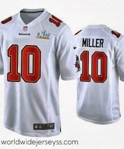 Marvelously styled Scotty Miller Buccaneers White Super Bowl Lv Game Fashion Jersey