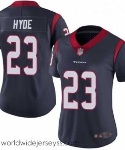 Superbly made Texans #23 Carlos Hyde Navy Blue Team Color Stitched Football Vapor Untouchable Limited Jersey 2