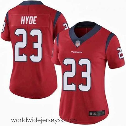 Exquisitely designed Texans #23 Carlos Hyde Red Alternate Stitched Football Vapor Untouchable Limited Jersey 2
