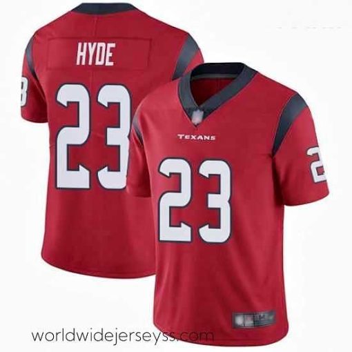 Exceptionally fashioned Texans #23 Carlos Hyde Red Alternate Stitched Football Vapor Untouchable Limited Jersey
