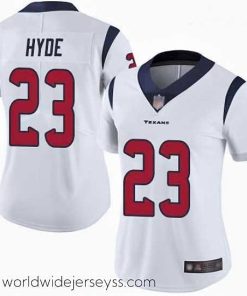 Superbly made Texans #23 Carlos Hyde White Stitched Football Vapor Untouchable Limited Jersey