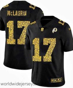 Marvelously styled Washington Redskins 17 Terry McLaurin Nike Leopard Print Fashion Vapor Limited NFL Jersey Black