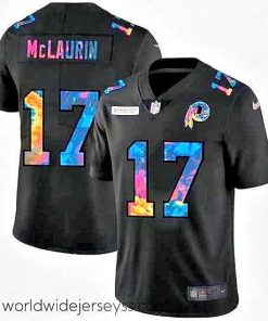 Marvelously styled Washington Redskins 17 Terry McLaurin Nike Multi Color Black 2020 NFL Crucial Catch Vapor Untouchable Limited Jersey