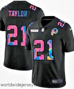 Exceptionally fashioned Washington Redskins 21 Sean Taylor Nike Multi Color Black 2020 NFL Crucial Catch Vapor Untouchable Limited Jersey