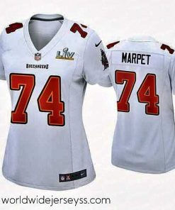Finely crafted Ali Marpet Buccaneers White Super Bowl Lv Game Fashion Jersey