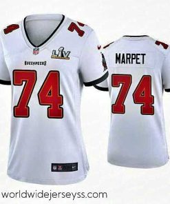 Superbly made Ali Marpet Buccaneers White Super Bowl Lv Game Jersey