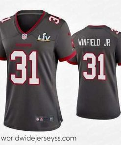 Finely crafted Antoine Winfield Jr. Buccaneers Pewter Super Bowl Lv Game Jersey