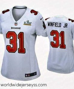Exquisitely designed Antoine Winfield Jr. Buccaneers White Super Bowl Lv Game Fashion Jersey