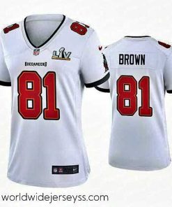 Exquisitely designed Antonio Brown Buccaneers White Super Bowl Lv Game Jersey