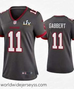 Marvelously styled Blaine Gabbert Buccaneers Pewter Super Bowl Lv Game Jersey