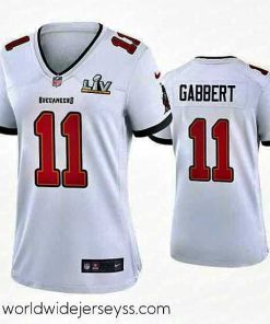 Exceptionally fashioned Blaine Gabbert Buccaneers White Super Bowl Lv Game Jersey