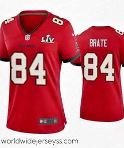 Exceptionally fashioned Cameron Brate Buccaneers Red Super Bowl Lv Game Jersey