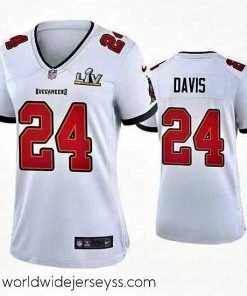 Finely crafted Carlton Davis Buccaneers White Super Bowl Lv Game Jersey