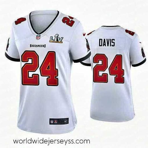 Finely crafted Carlton Davis Buccaneers White Super Bowl Lv Game Jersey