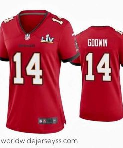 Exquisitely designed Chris Godwin Buccaneers Red Super Bowl Lv Game Jersey