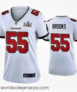 Exquisitely designed Derrick Brooks Buccaneers White Super Bowl Lv Game Jersey