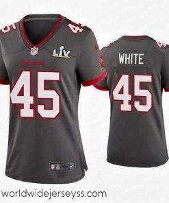 Marvelously styled Devin White Buccaneers Pewter Super Bowl Lv Game Jersey