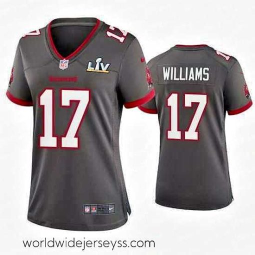 Superbly made Doug Williams Buccaneers Pewter Super Bowl Lv Game Jersey