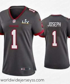 Marvelously styled Greg Joseph Buccaneers Pewter Super Bowl Lv Game Jersey