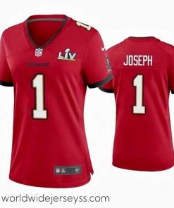 Exquisitely designed Greg Joseph Buccaneers Red Super Bowl Lv Game Jersey