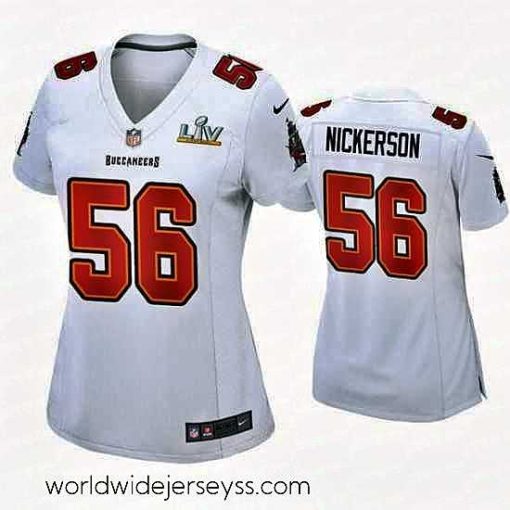 Superbly made Hardy Nickerson Buccaneers White Super Bowl Lv Game Fashion Jersey