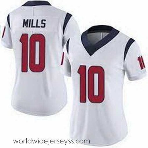 Finely crafted Houston Texans 10 Davis Mills White Vapor Untouchable Limited Stitched Jersey