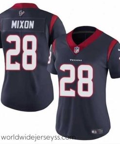 Exquisitely designed Houston Texans 28 Joe Mixon Navy Vapor Untouchable Limited Stitched Jersey