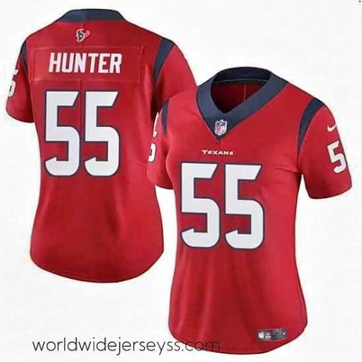 Exceptionally fashioned Houston Texans 55 Danielle Hunter Red Vapor Untouchable Limited Stitched Jersey