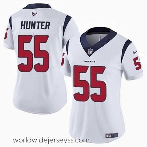 Marvelously styled Houston Texans 55 Danielle Hunter White Vapor Untouchable Limited Stitched Jersey
