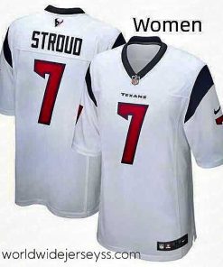 Exceptionally fashioned Houston Texans 7 C J  Stroud  Stitched Game Jersey