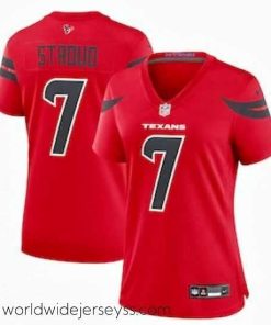 Marvelously styled Houston Texans #7 C.J. Stroud Red Fashion With Patch Vapor Untouchable Limited Stitched Nike Football Jersey