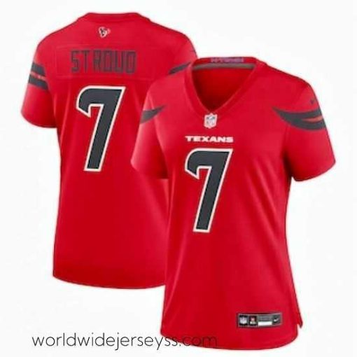 Marvelously styled Houston Texans #7 C.J. Stroud Red Fashion With Patch Vapor Untouchable Limited Stitched Nike Football Jersey