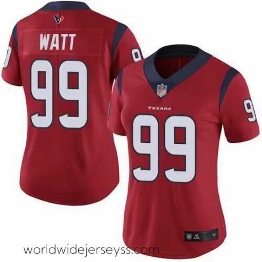 Exceptionally fashioned Houston Texans 99 J J  Watt Red Vapor Untouchable Limited Stitched Jersey