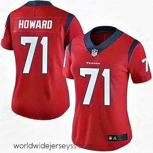 Exceptionally fashioned Houston Texans Tytus Howard #71 Red Vapor Limited Stitched NFL Jersey