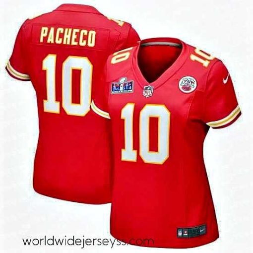 Exquisitely designed Kansas City Chiefs 10 Isiah Pacheco Red 2023 F.U.S.E  Vapor Untouchable Limited Stitched 2024 Super Bowl LVIII Jersey